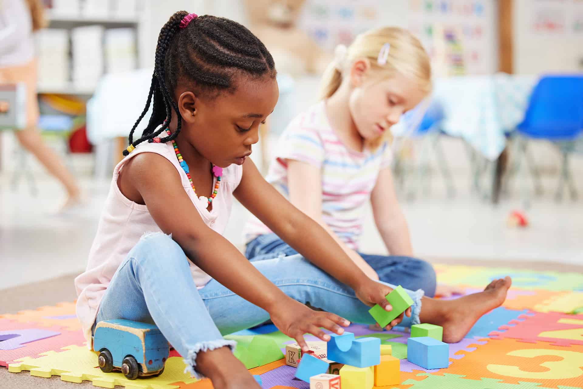 playing in daycare